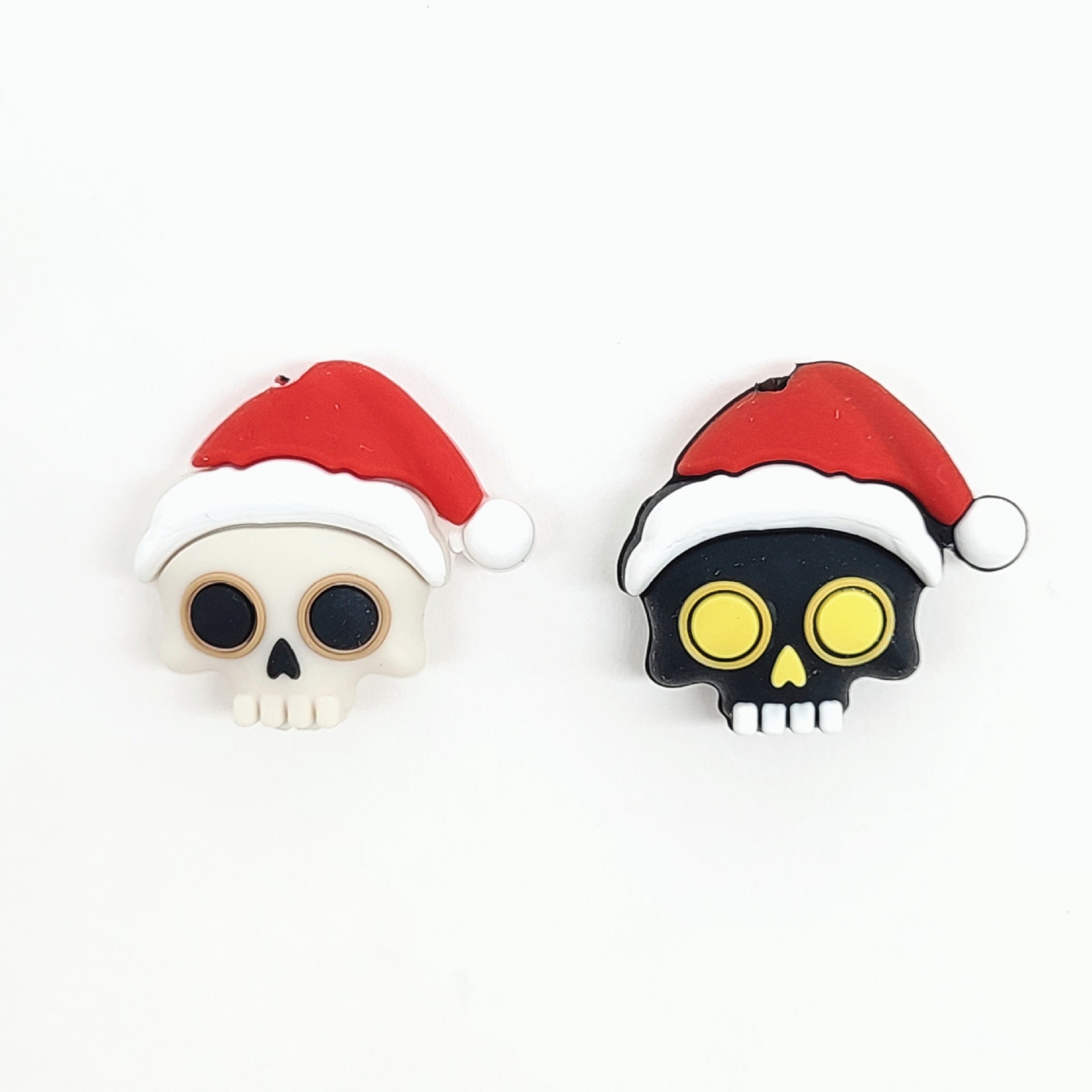 Wholesale 20pcs Christmas silicone beads bead pen focus beads accessories 3d silicone beads
